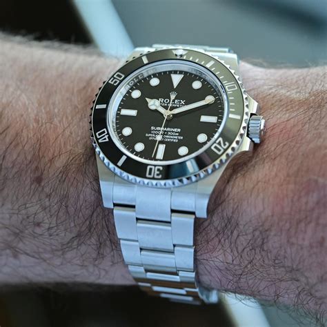 rolex submariner 124060 no date|Rolex Submariner 124060 thickness.